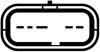 CITROEN витратомір повітря Boxer,Jumper,Berlingo 1.9D/2.0HDI HELLA 8ET 009 142141 (фото 2)