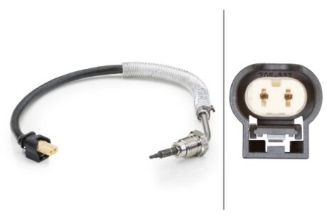 DB Датчик температури вихлопн. газів W461, Sprinter 09- HELLA 6PT 014 494191