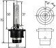 HELLA D2S Pk32d-2 12/24V 35W Газорозрядна лампа XENON 8GS 007 949-261
