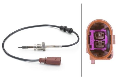 Датчик температури вихлопних газів VW PASSAT 1,9TDI 05- HELLA 6PT 014 494061