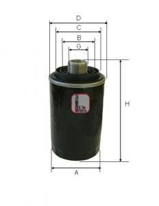 Фільтр масляний SOFIMA S 3493 R
