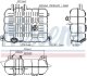 Розширювальний бачок, охолоджувальна рідина NISSENS 996069 (фото 1)
