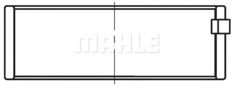 Підшипник колінчатого вала MAHLE / KNECHT 038 HL 20100 025