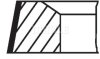 Комплект поршневих кілець MAHLE / KNECHT 038 01 N0 (фото 2)