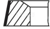 Комплект поршневих кілець MAHLE / KNECHT 038 01 N0 (фото 2)