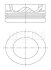 Поршень MAHLE / KNECHT 038 43 00 (фото 1)