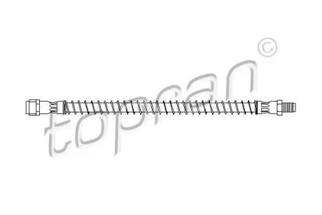 Гальмівний шланг TOPRAN / HANS PRIES 401 059