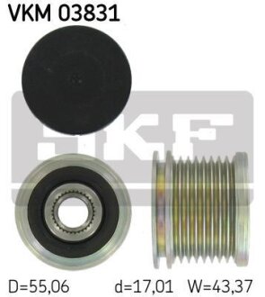 Шків генератора SKF VKM 03831