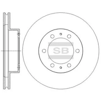 Гальмівний диск Hi-Q (SANGSIN) SD4030