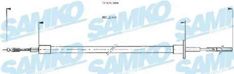 Тросовий привод, привод зчеплення SAMKO C0052C