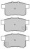 Комплект гальмівних накладок, дискове гальмо FREMAX FBP1824 (фото 1)
