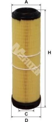 Повітряний фільтр M-FILTER A893 (фото 1)