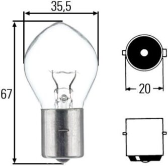 Елемент оптики авто HELLA 8GA 002 083131