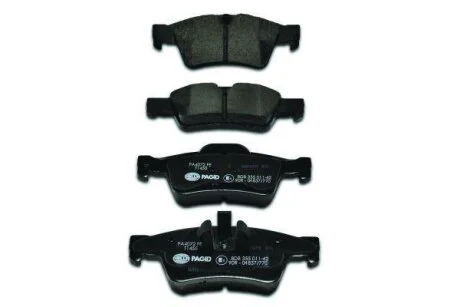 Комплект гальмівних накладок, дискове гальмо HELLA PAGID 8DB 355 011421