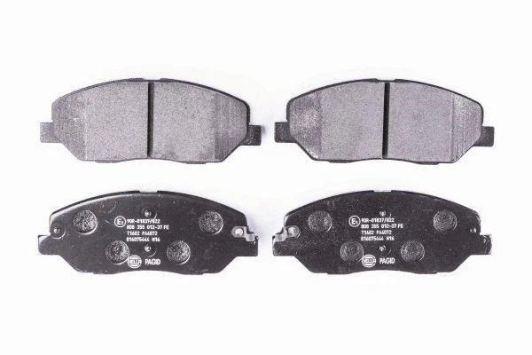 Комплект гальмівних накладок, дискове гальмо HELLA PAGID 8DB 355 012371 (фото 1)