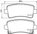 Комплект гальмівних накладок, дискове гальмо HELLA PAGID 8DB 355 012991 (фото 2)