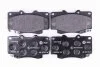 Комплект гальмівних накладок, дискове гальмо HELLA PAGID 8DB 355 013481 (фото 1)
