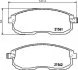 Комплект гальмівних накладок, дискове гальмо HELLA PAGID 8DB 355 013991 (фото 2)