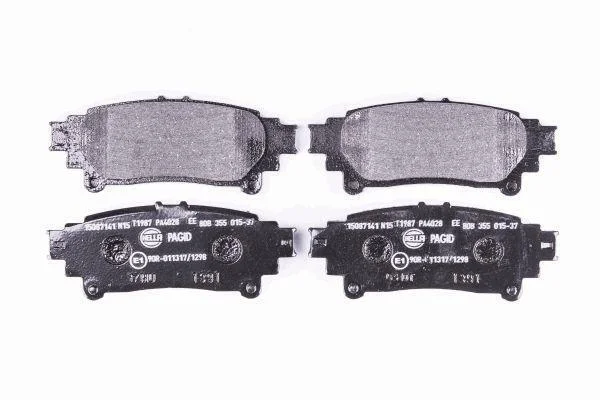 Комплект гальмівних накладок, дискове гальмо HELLA PAGID 8DB 355 015371 (фото 1)