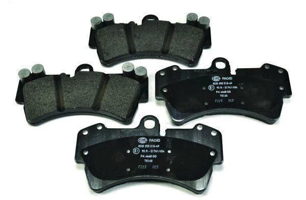 Комплект гальмівних накладок, дискове гальмо HELLA PAGID 8DB 355 018691 (фото 1)
