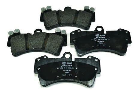 Комплект гальмівних накладок, дискове гальмо HELLA PAGID 8DB 355 018691
