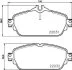 Комплект гальмівних накладок, дискове гальмо HELLA PAGID 8DB 355 021551 (фото 2)
