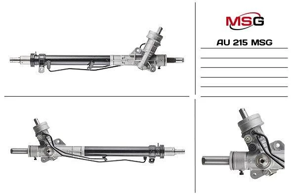 Рульова рейка (з ГПК) Audi A6 97-04 MSG AU215 (фото 1)