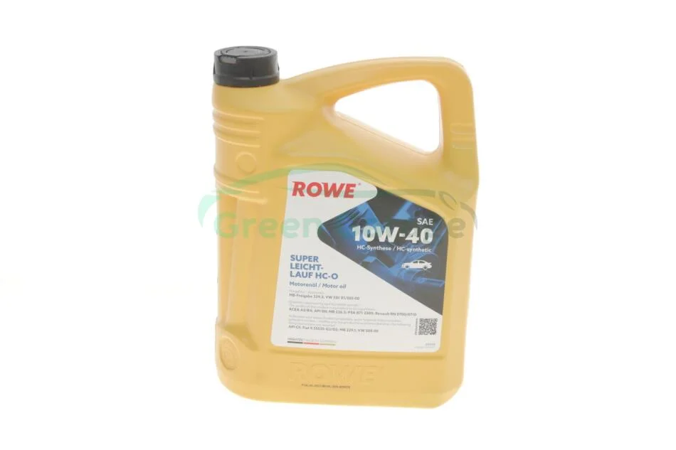 Олива моторна HIGHTEC SUPER LEICHTLAUF HC-O SAE 10W-40 (5 L) ROWE 20058005099 (фото 1)