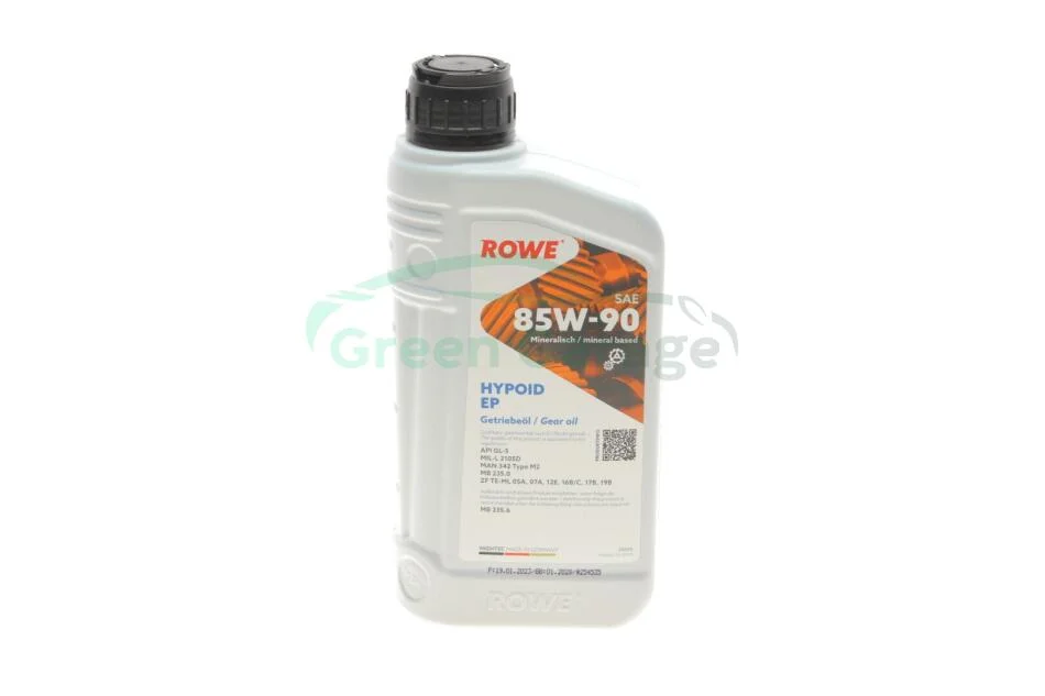 Олива трансмісійна HIGHTEC HYPOID EP SAE 85W-90 (1 L) ROWE 25005001099 (фото 1)