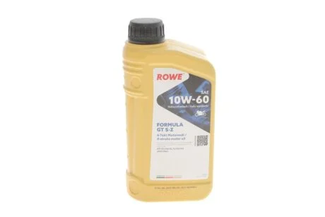 Олива моторна HIGHTEC FORMULA GT SAE 10W-60 S-Z (1 L) ROWE 20192001099