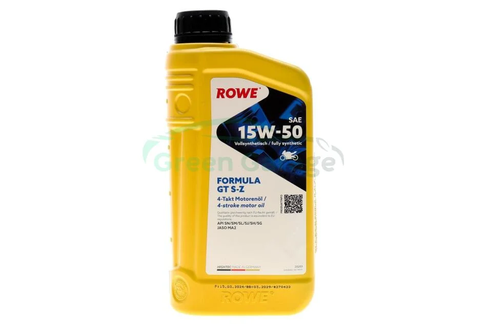 Олива моторна HIGHTEC FORMULA GT SAE 15W-50 S-Z (1 L) ROWE 20203001099 (фото 1)