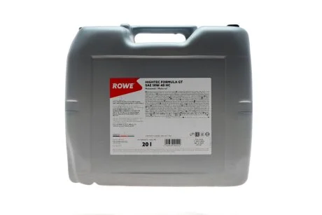 Олива моторна HIGHTEC FORMULA GT SAE 10W-40 HC (20 L) ROWE 20003020099