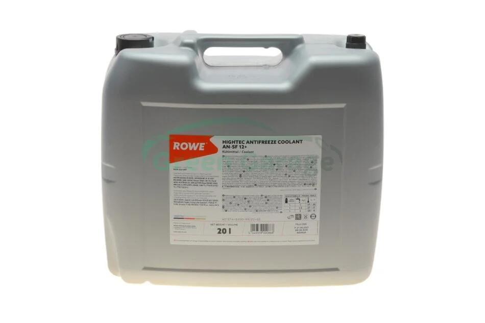 Антифриз HIGHTEC ANTIFREEZE COOLANT AN-SF 12+ (20 L) ROWE 21014020099 (фото 1)