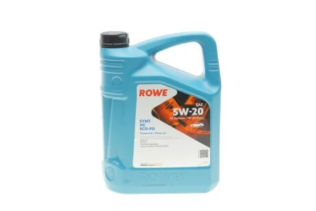 Олива моторна HIGHTEC SYNT HC ECO-FO SAE 5W-20 (5 L) ROWE 20206005099