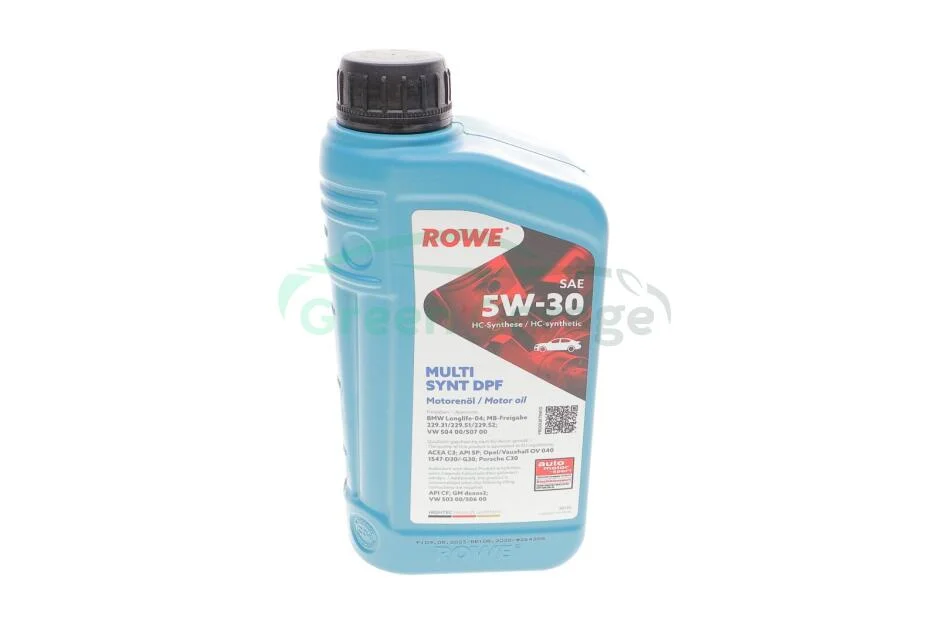 Олива моторна HIGHTEC MULTI SYNT DPF SAE 5W-30 (1 L) ROWE 20125001099 (фото 1)