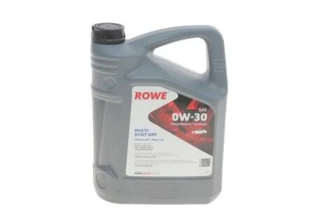 Олива моторна HIGHTEC MULTI SYNT DPF SAE 0W-30 (5 L) ROWE 20112005099