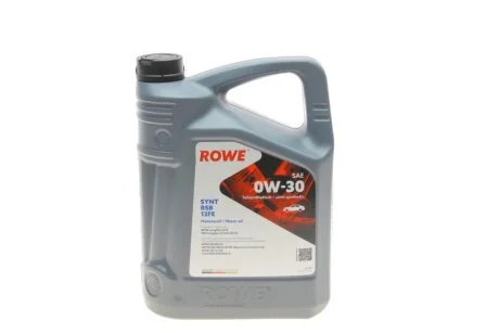 Олива моторна HIGHTEC SYNT RSB 12FE SAE 0W-30 (5 L) ROWE 20305005099