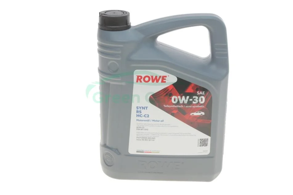 Олива моторна HIGHTEC SYNT RS SAE 0W-30 HC-C2 (4 L) ROWE 20247004099 (фото 1)