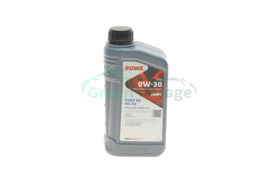 Олива моторна HIGHTEC SYNT RS SAE 0W-30 HC-C2 (1 L) ROWE 20247001099 (фото 1)