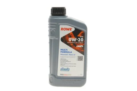 Олива моторна HIGHTEC MULTI FORMULA SAE 0W-20 (1 L) ROWE 20202001099
