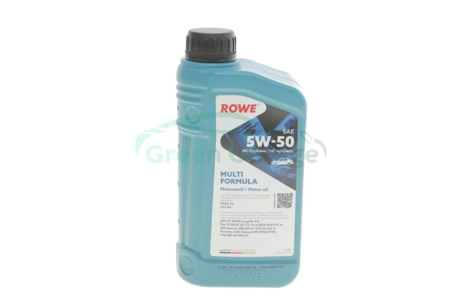 Олива моторна HIGHTEC MULTI FORMULA SAE 5W-50 (1 L) ROWE 20148001099 (фото 1)