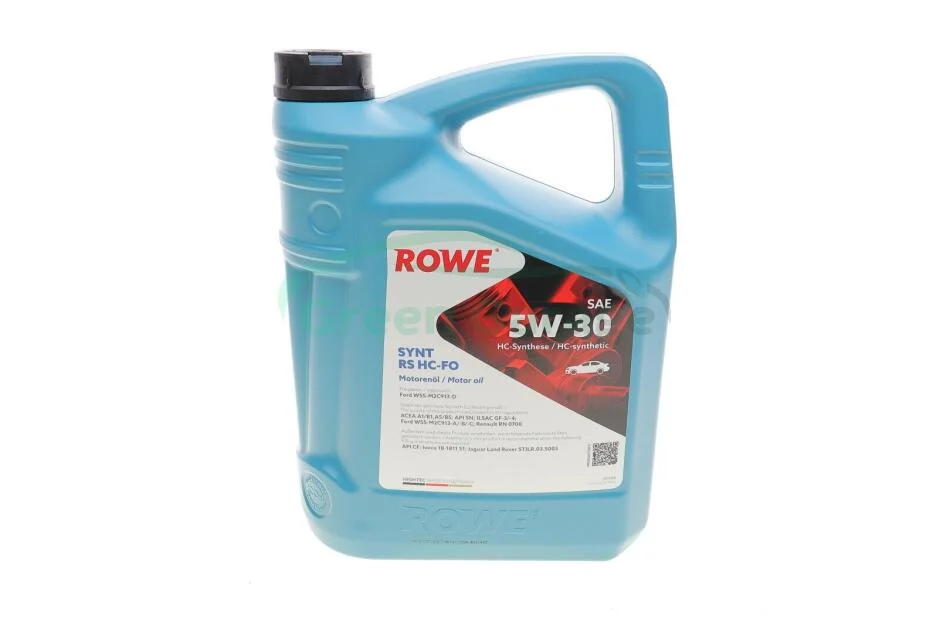 Олива моторна HIGHTEC SYNT RS SAE 5W-30 HC-FO (5 L) ROWE 20146005099 (фото 1)