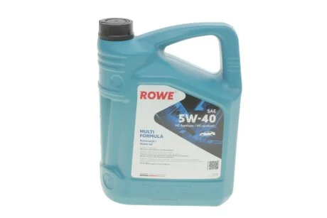 Олива моторна HIGHTEC MULTI FORMULA SAE 5W-40 (5 L) ROWE 20138005099