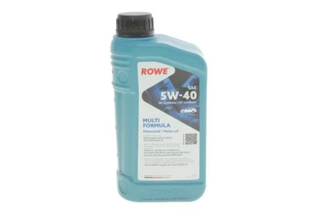Олива моторна HIGHTEC MULTI FORMULA SAE 5W-40 (1 L) ROWE 20138001099
