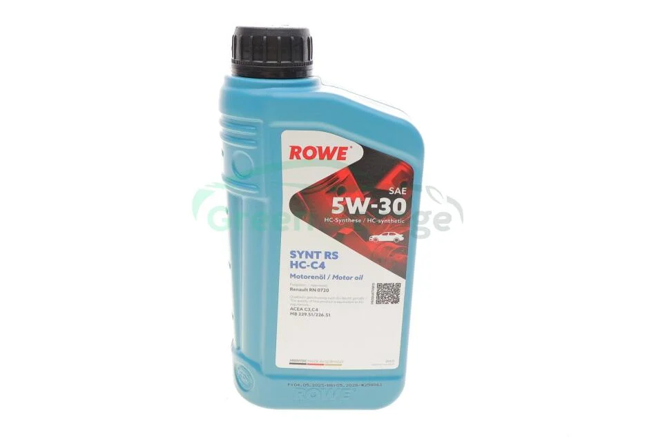 Олива моторна HIGHTEC SYNT RS SAE 5W-30 HC-C4 (1 L) ROWE 20121001099 (фото 1)