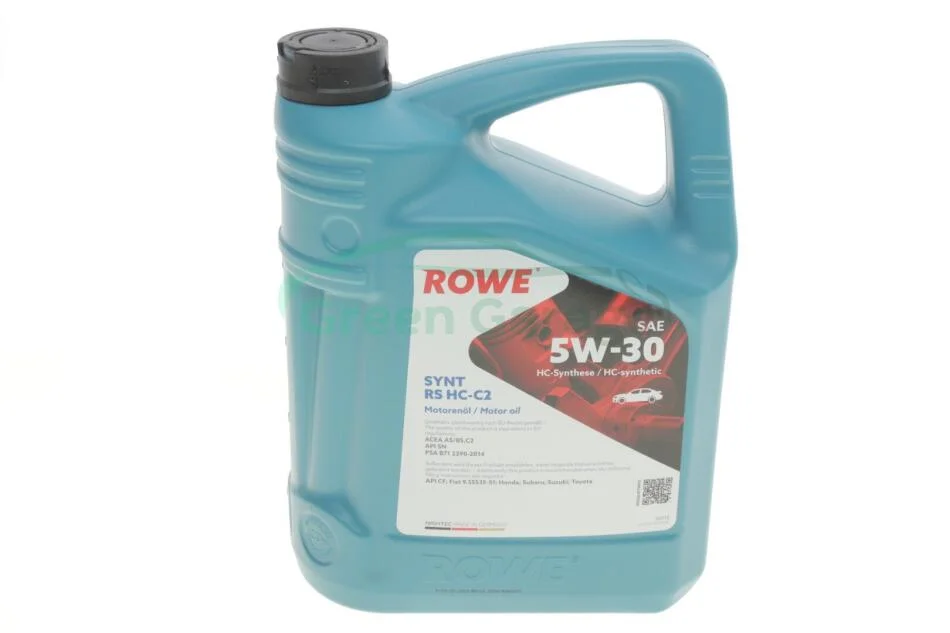 Олива моторна HIGHTEC SYNT RS SAE 5W-30 HC-C2 (5 L) ROWE 20113005099 (фото 1)