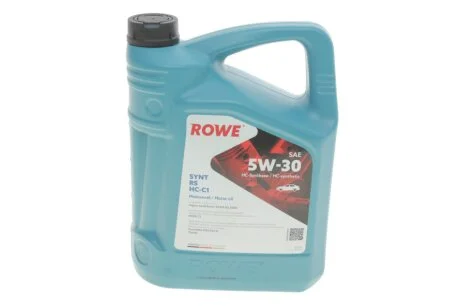 Олива моторна HIGHTEC SYNT RS SAE 5W-30 HC-C1 (5 L) ROWE 20109005099