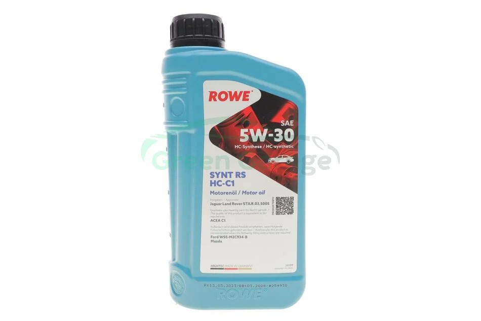 Олива моторна HIGHTEC SYNT RS SAE 5W-30 HC-C1 (1 L) ROWE 20109001099 (фото 1)