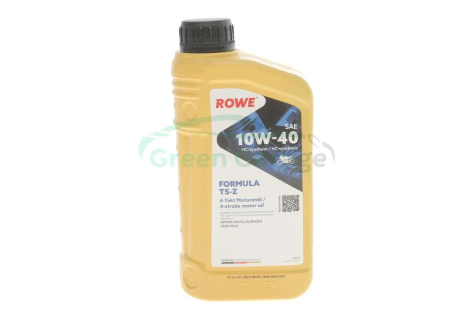 Олива моторна HIGHTEC FORMULA SAE 10W-40 TS-Z (1 L) ROWE 20049001099 (фото 1)