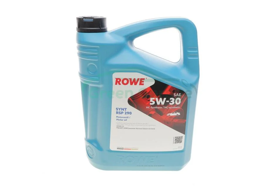 Олива моторна HIGHTEC SYNT RSP 290 SAE 5W-30 (5 L) ROWE 20114005099 (фото 1)